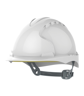JSP EVO®3 OneTouch Slip Ratchet Helmet - White - AJE160-000-100
