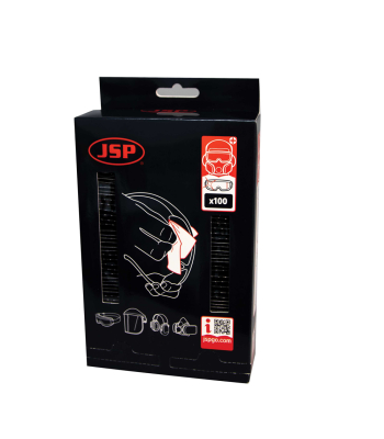 JSP Box of 100 Pre-Moistened PPE Wipes - ASU200-000-100 (40 Boxes Bulk Pack)