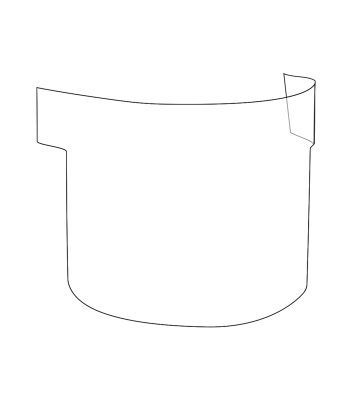 JSP Tear Off Polycarbonate Visor Cover for PowerCap Infinity® / Jetstream® (PK10) - CAU180-000-000