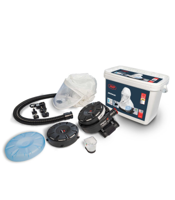 JSP Jetstream Powered Air Respirator - 8 Hour Switch and Go Unit - Dust Version - EN 12941 - APF 20