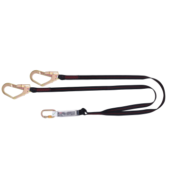 JSP Spartan™ 2m Twin Tail Lanyard - Code FAR0307