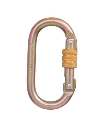 JSP Steel Screw Gate Karabiner - Code FAR0902