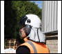 JSP Neck Cape Grey suits JSP Safety Helmets - Code AHV180-000-400