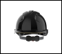 JSP EVO®3 AJF170-001-100 Revolution® Wheel Ratchet - Black - Vented Safety Helmet