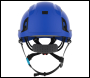JSP EVO® ALTA™ Skyworker™ Safety Helmet - Wheel Ratchet - Blue - Vented - Code ARC170-000-500