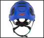 JSP EVO® ALTA™ Skyworker™ Safety Helmet - Wheel Ratchet - Blue - Vented - Code ARC170-000-500