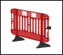 JSP Titan® 2M Traffic Barrier Anti-Trip Black Feet - Red - Code KBP073-300-600