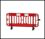 JSP Titan® 2M Traffic Barrier Anti-Trip Black Feet - Red - Code KBP073-300-600