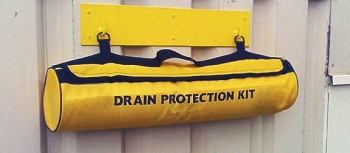 KingFisher Drain Protection Sign (Rigid Plastic) - 160x200mm - AC9404