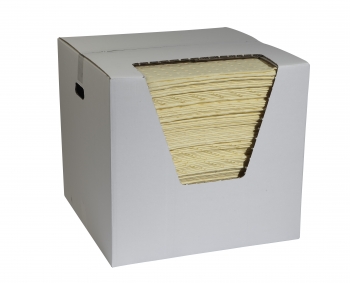 KingFisher Chemical Lightweight Bonded Pads - 400x500mm - Dispenser Box    (Pack of 200) - CH9006
