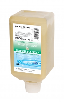 Hanzl SUPER HANZL� 2L Soft Bottle - Heavy Duty Hand Cleanser  (Pack of 6) - DL2020