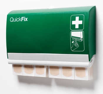 QuickFix Mixed Plaster Dispenser - 1 Elastic Plaster Refill & 1 Water Resistant Plaster Refill (0) - FA5093