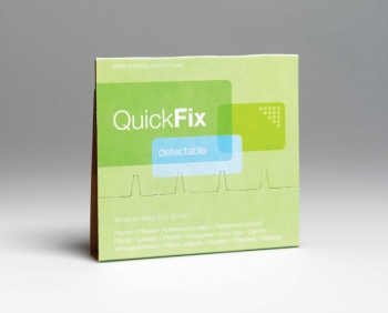 QuickFix Detectable Plaster Refill - 45 plasters (Pack of 24) - FA7015