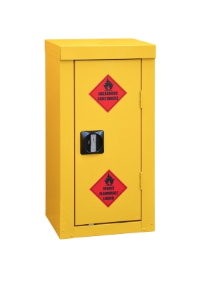 KingFisher Hazardous Storage Cabinet (1 Door, 1 Shelf) - 350x300x700mm - HS7711