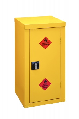 KingFisher Hazardous Storage Cabinet (1 Door, 1 Shelf) - 460x460x900mm - HS7712