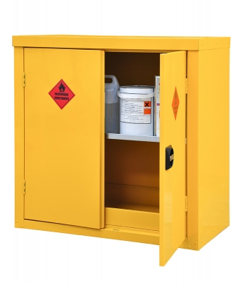 KingFisher Hazardous Storage Cabinet (2 Doors, 1 Shelf) - 900x460x700mm - HS7714