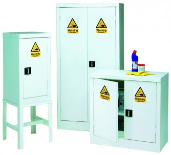 KingFisher Acid & Alkali Storage Wall Cabinet (2 Doors, 1 Shelf) - 850x255x570mm - HS7744