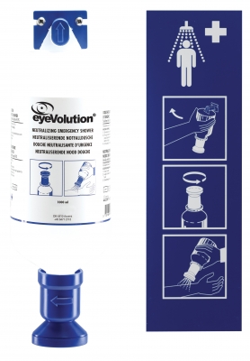 iWash eyeVolution?  1L Emergency Shower Station  - IW4610