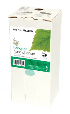 Hanzl HANOPOL� 1.4L Bag-in-box - Heavy Duty Hand Cleanser  (Pack of 8) - ML2020
