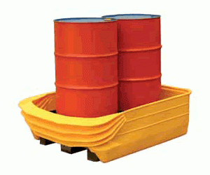 KingFisher 4 x 205L Drum Pallet Convertor (330L Sump) - 1500x1300x440mm - PB7641
