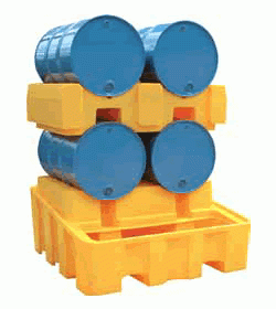 KingFisher Drum Dispensing Bund, Base Unit (450L Sump) - 1375x1350x635mm - PB7650