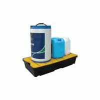 KingFisher Small Drum Spill Pallet (30L Sump) - 800x400x155mm - PB7690