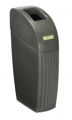 KingFisher Royale Recycling Bin c/w General Waste Lid (Granite Grey) - RB8453