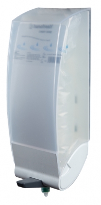 Hanzl Slimline Touch-less Electric Dispenser for 1L Bag, White? - SL5000