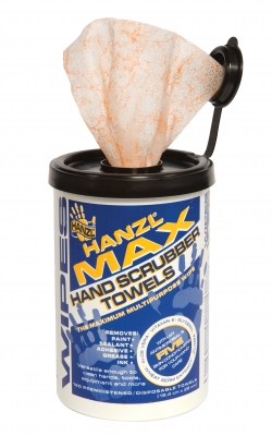 Hanzl� MAX Wipes - Hand Scrubber Towels  (Pack of 4) - WP2505