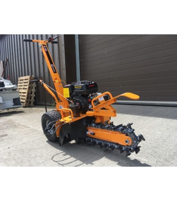 Lumag GF450 Petrol 196cc Trenching Machine (450mm Max Depth) - Code GF450