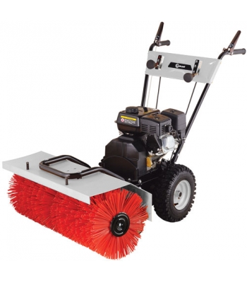 Lumag KM800 800mm Wide Brush Sweeper 3 speed Gearbox  Includes Collection Box & Plough