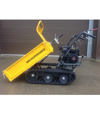 Lumag MD300 300kg Petrol Mini Dumper with Manual Tip + Cargo Box - Code MD300