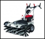 Lumag KM1000 1000mm Wide Brush Sweeper 5 speed Gearbox Electic Start Includes Collection Box & Plough