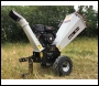 Lumag RAMBO HC15 120cm 15HP Petrol Wood Chipper 420cc Electric Start, Swivel Chute & free cover