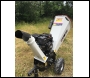 Lumag RAMBO HC15 120cm 15HP Petrol Wood Chipper 420cc Electric Start, Swivel Chute & free cover