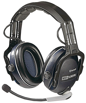 MSA Wireless World FM Radio Ear Defenders (Headband Fitting)