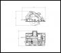 METABO KS55FS 240v - Circular saw - 160mm blade - Code 600955700