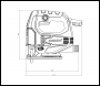 METABO STEB65 QUICK 110v - Jigsaw - top handle - Code 601030590