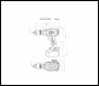 METABO SB18LTX IMPULSE B/L 18v - Combi drill - 13mm keyless chuck - Code 602352500