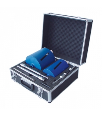 Mexco 8 Piece Dry Core Drill Kit Slotted Professional - A11DCDKIT2