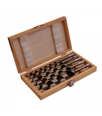 Mexco 10,12,16,18 & 25mm Drill Bits 5pc Auger Set Hex - A40AUGSET