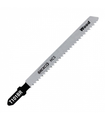 Mexco 10tpi X 100mm Jigsaw Blades Wood Reverse Cut Qty 5 - A40T101BR