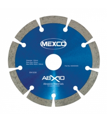 Mexco 125mm Abrasive Materials X10 Range - ABX1012522