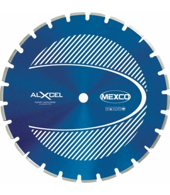 Mexco 350mm Looping Diamond Blade 10mm Width Asphalt XCEL Range - ALXCEL3501025