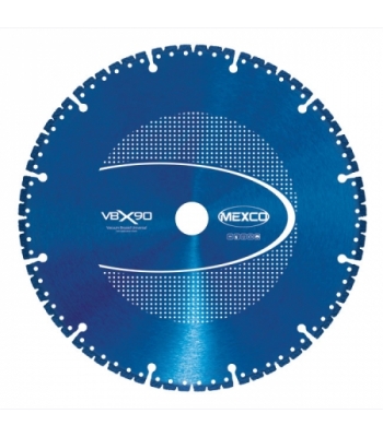Mexco 230mm Vacuum Brazed Blade Multi-use X90 Range 22.23mm Bore - VBX9023022