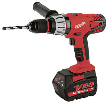 Milwaukee V28 PD Cordless Percussion Drill (28 Volt)