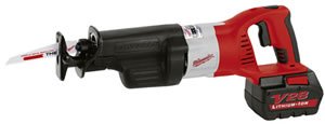 Milwaukee V28 SX Cordless 28 Volt Battery Sabre Saw (Sawzall Kit)