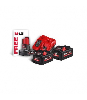 Milwaukee M18™ HIGH OUTPUT™ NRG Pack - M18 HNRG-802
