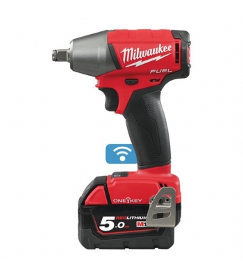 Milwaukee ONE-KEY™ FUEL™ Compact ½″ Impact Wrench With Friction Ring - M18 ONEIWF12-502X