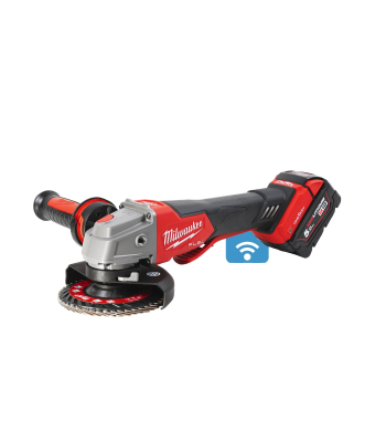 Milwaukee M18 FUEL™ ONE-KEY™ 115 Mm Braking Angle Grinder With Paddle Switch - Model M18ONEFSAG115XPDB-552X